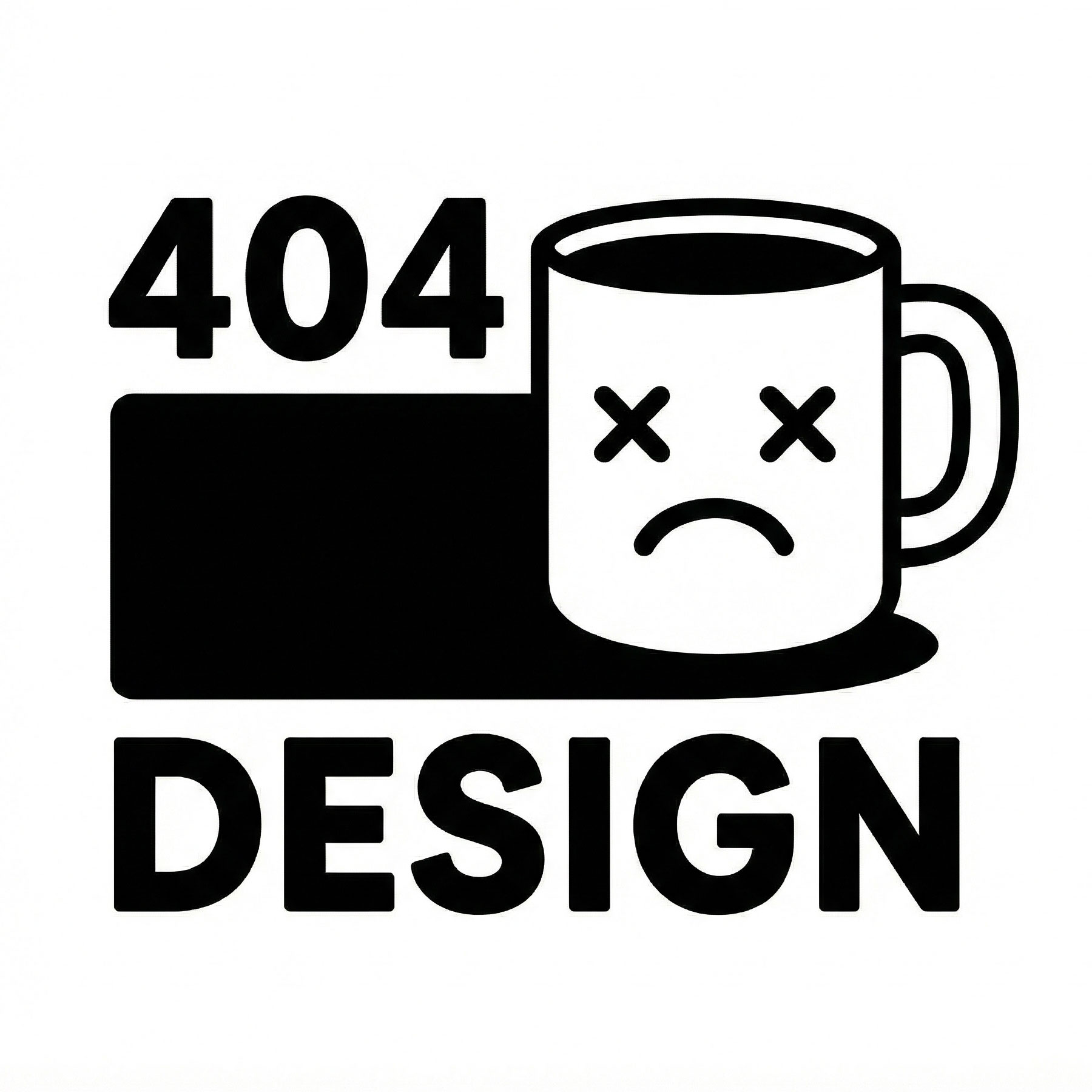 logo 404 design